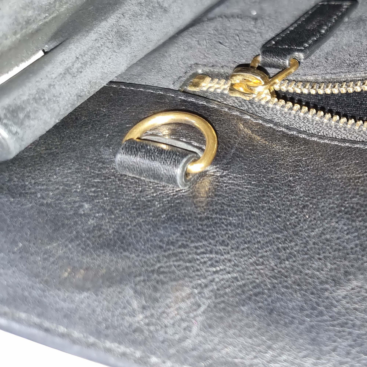 Classic premium bags detail and craftsmanship close-up