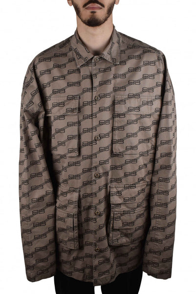 Balenciaga Tops? Balenciaga Men Cargo Shirt Premium Designer Casual Top