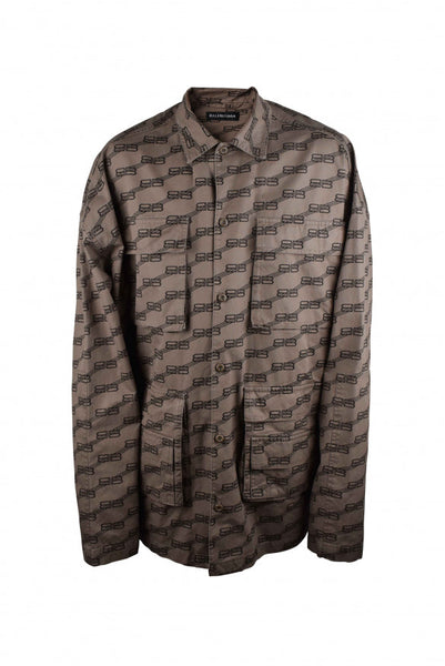 Balenciaga Tops? Balenciaga Men Cargo Shirt Premium Designer Casual Top