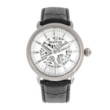 Front view of Heritor Automatic Mattias unisex watch