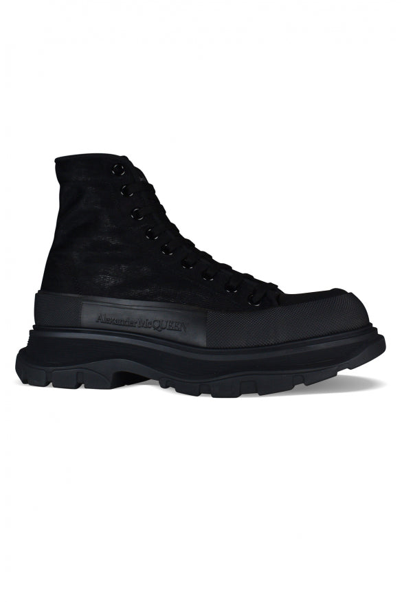 Alexander McQueen premium athletic detail and craftsmanship close-up