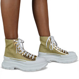 Alexander McQueen premium athletic detail and craftsmanship close-up