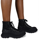 Alexander McQueen premium athletic detail and craftsmanship close-up