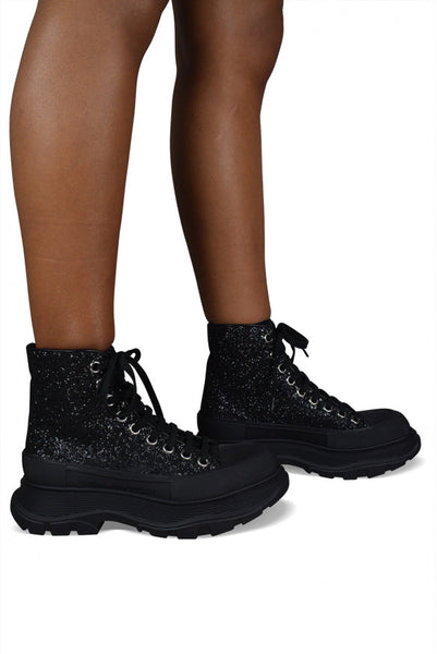 Alexander McQueen premium athletic detail and craftsmanship close-up
