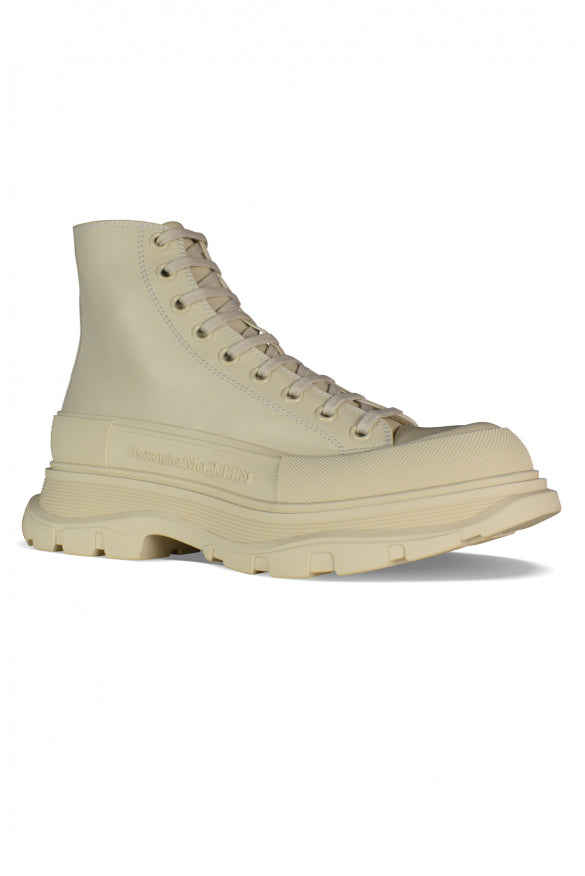 Alexander McQueen premium athletic detail and craftsmanship close-up