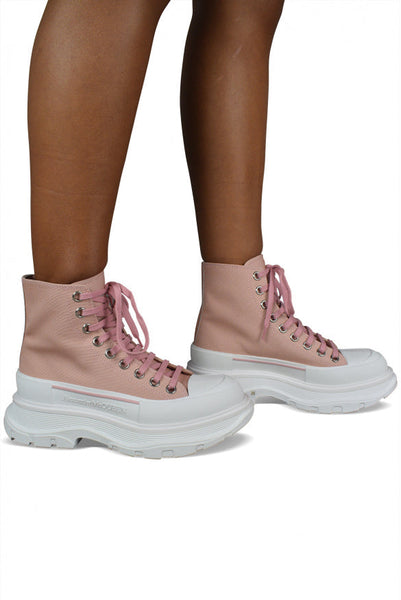 Alexander McQueen Shoes? Alexander Mcqueen Women Sneakers Tread Slick Comfortable Everyday Designer Shoes
