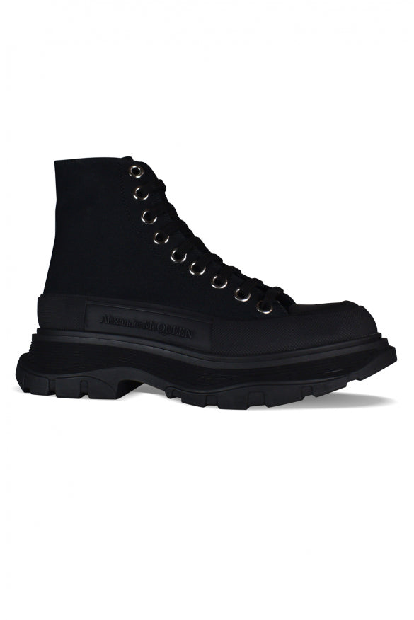 Alexander McQueen athletic side profile designer luxury fashion