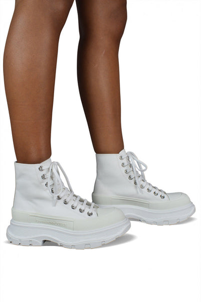 Alexander McQueen Shoes? Alexander Mcqueen Women Sneakers Tread Slick Comfortable Everyday Designer Shoes