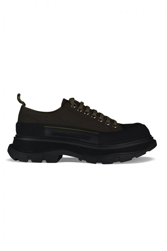 Alexander McQueen athletic luxury designer piece front view