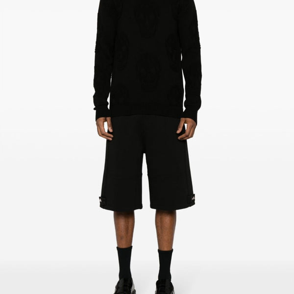 Alexander McQueen Sweaters? Alexander Mcqueen Men Skull Knitted Cotton Jumper Luxury Designer Knit Sweater