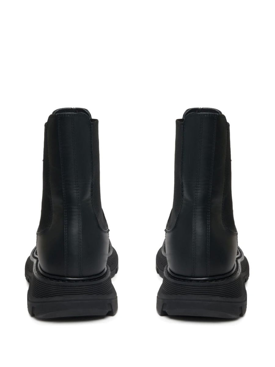 Alexander McQueen premium boots & booties detail and craftsmanship close-up