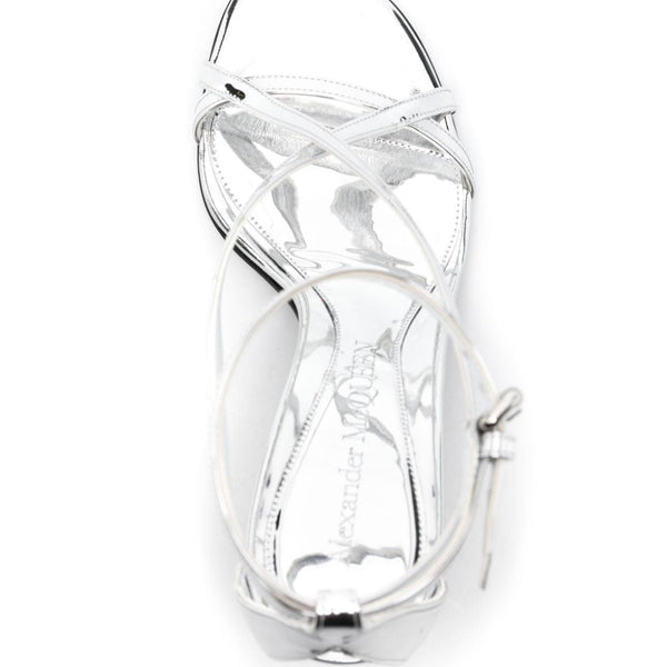 Alexander McQueen premium sandals detail and craftsmanship close-up