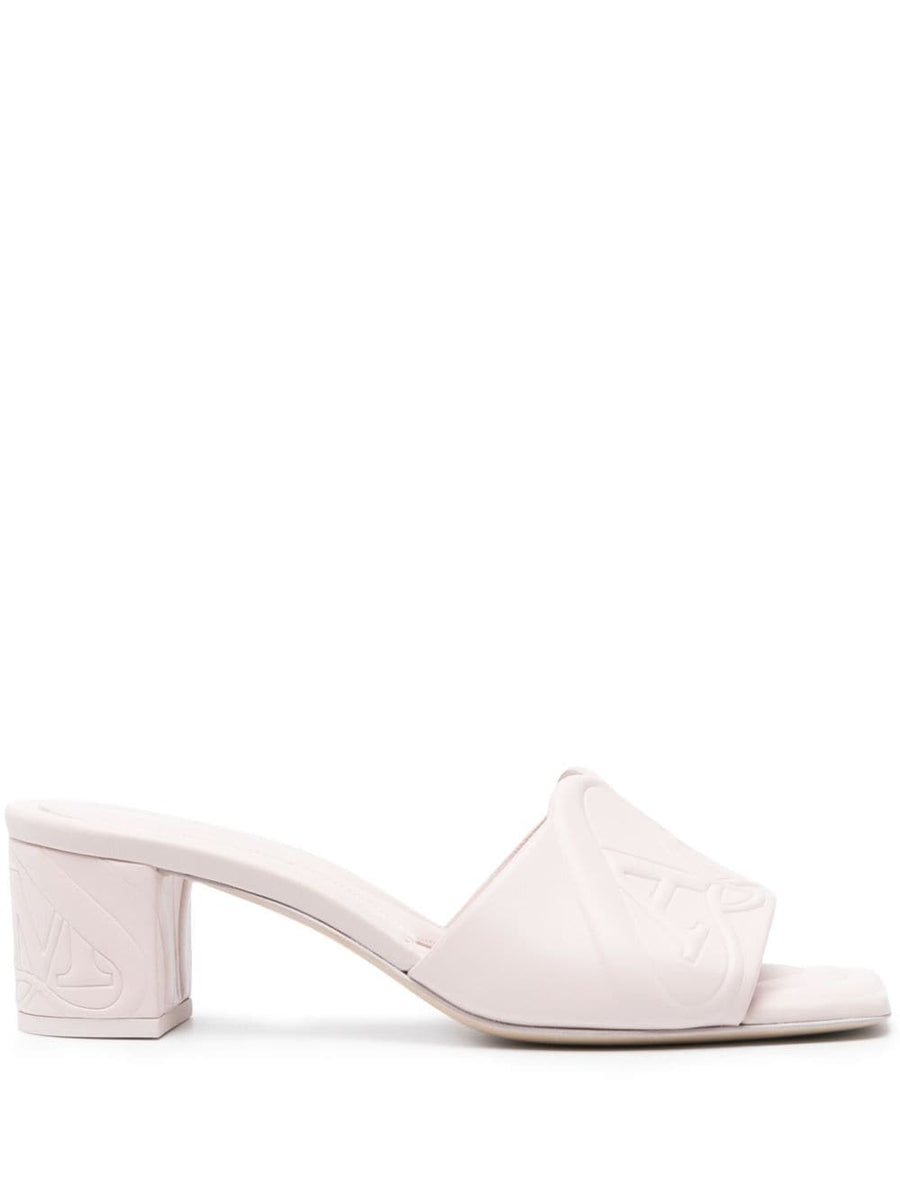 Alexander McQueen Accessories? Alexander Mcqueen Women Seal Leather Mules Premium Everyday Designer Accessory