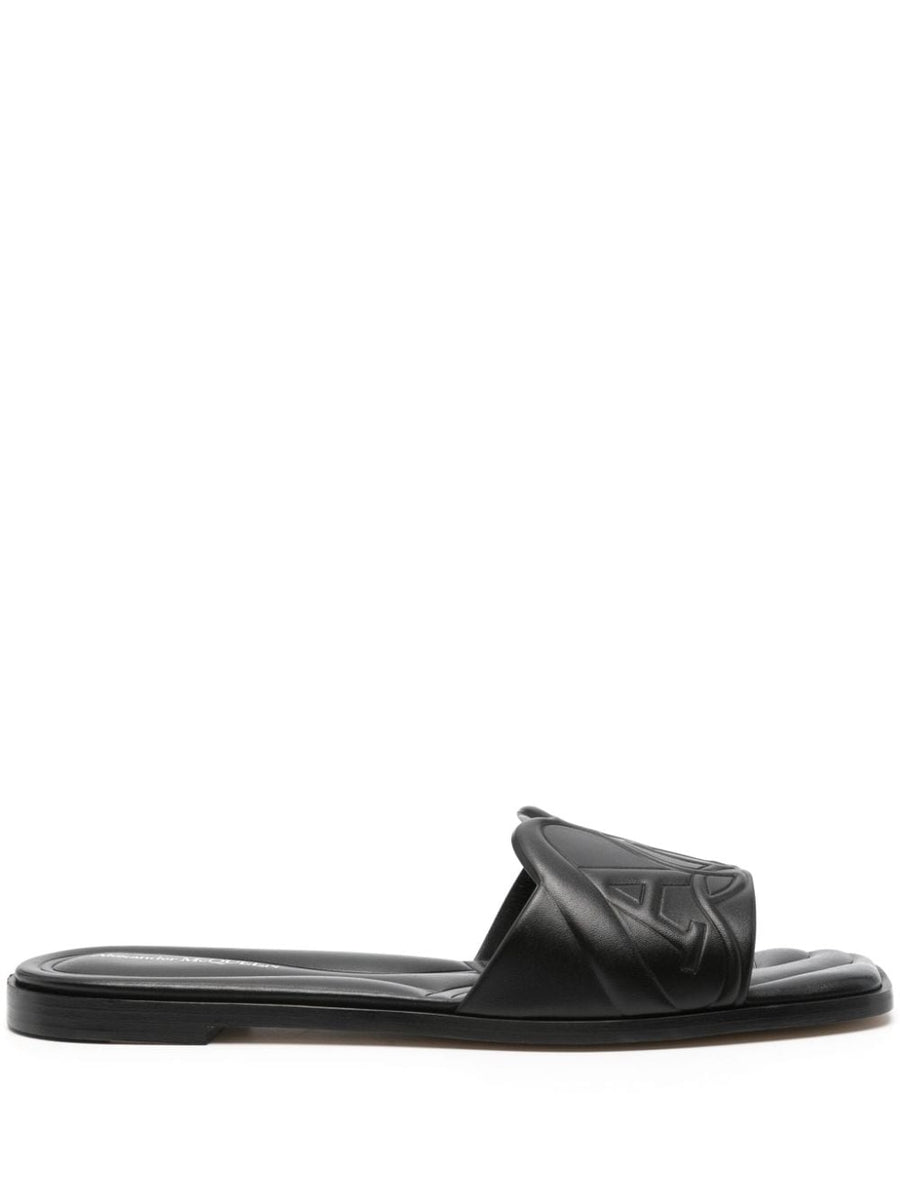 Alexander McQueen sandals luxury designer piece front view