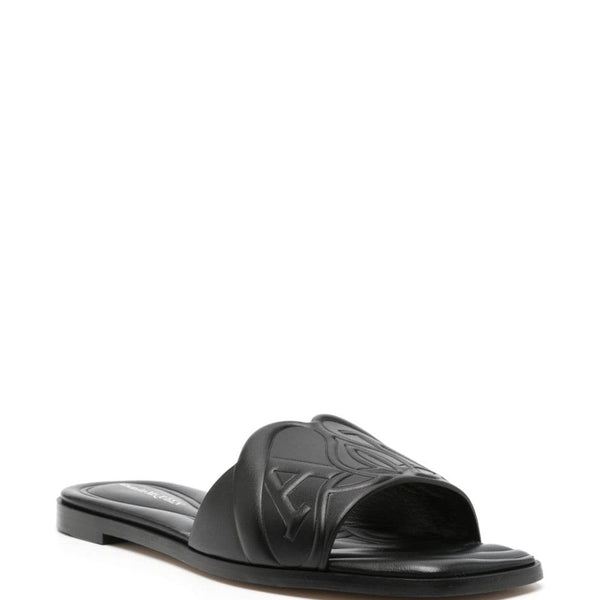 Alexander McQueen premium sandals detail and craftsmanship close-up