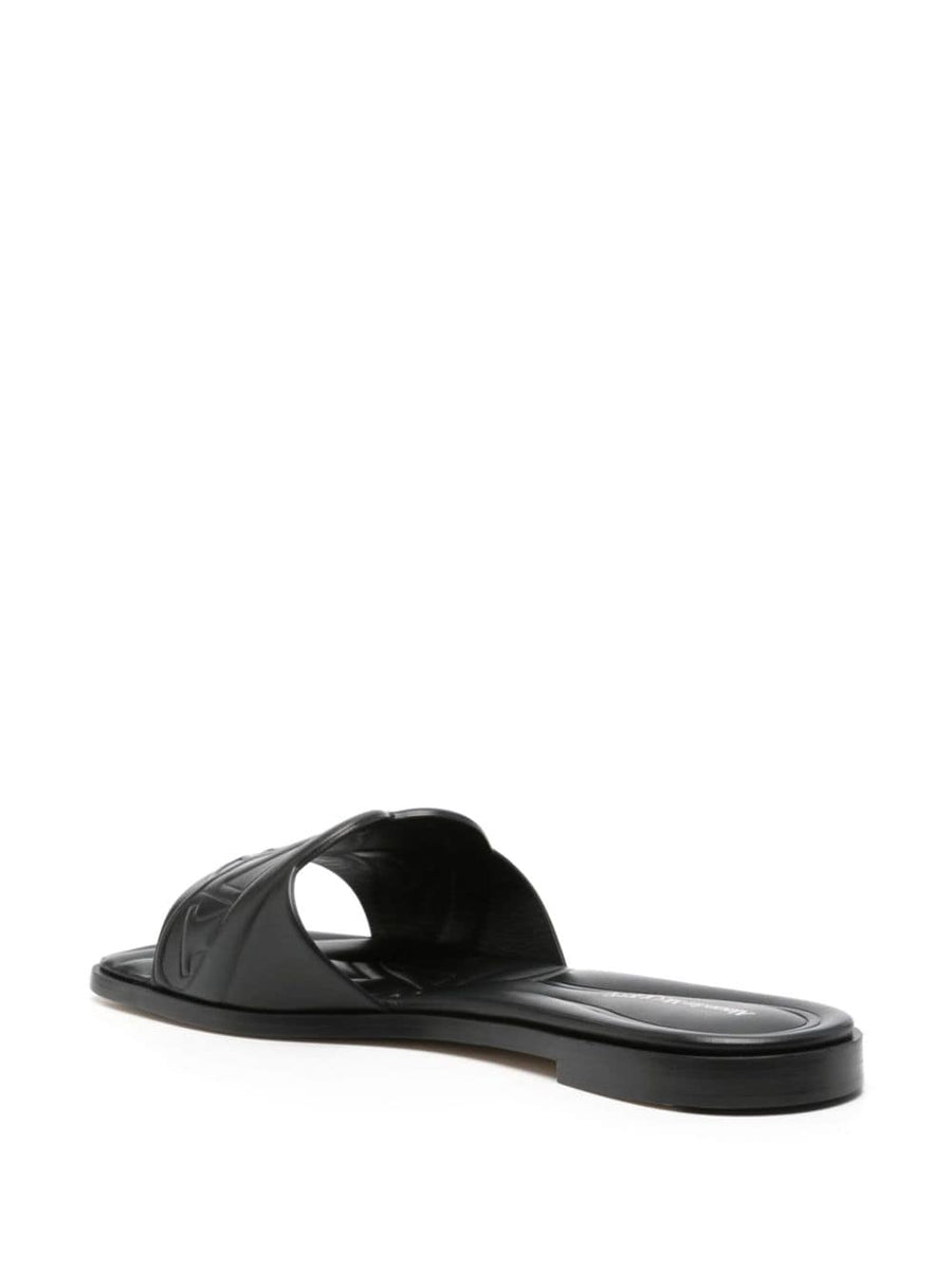 Alexander McQueen sandals side profile designer luxury fashion