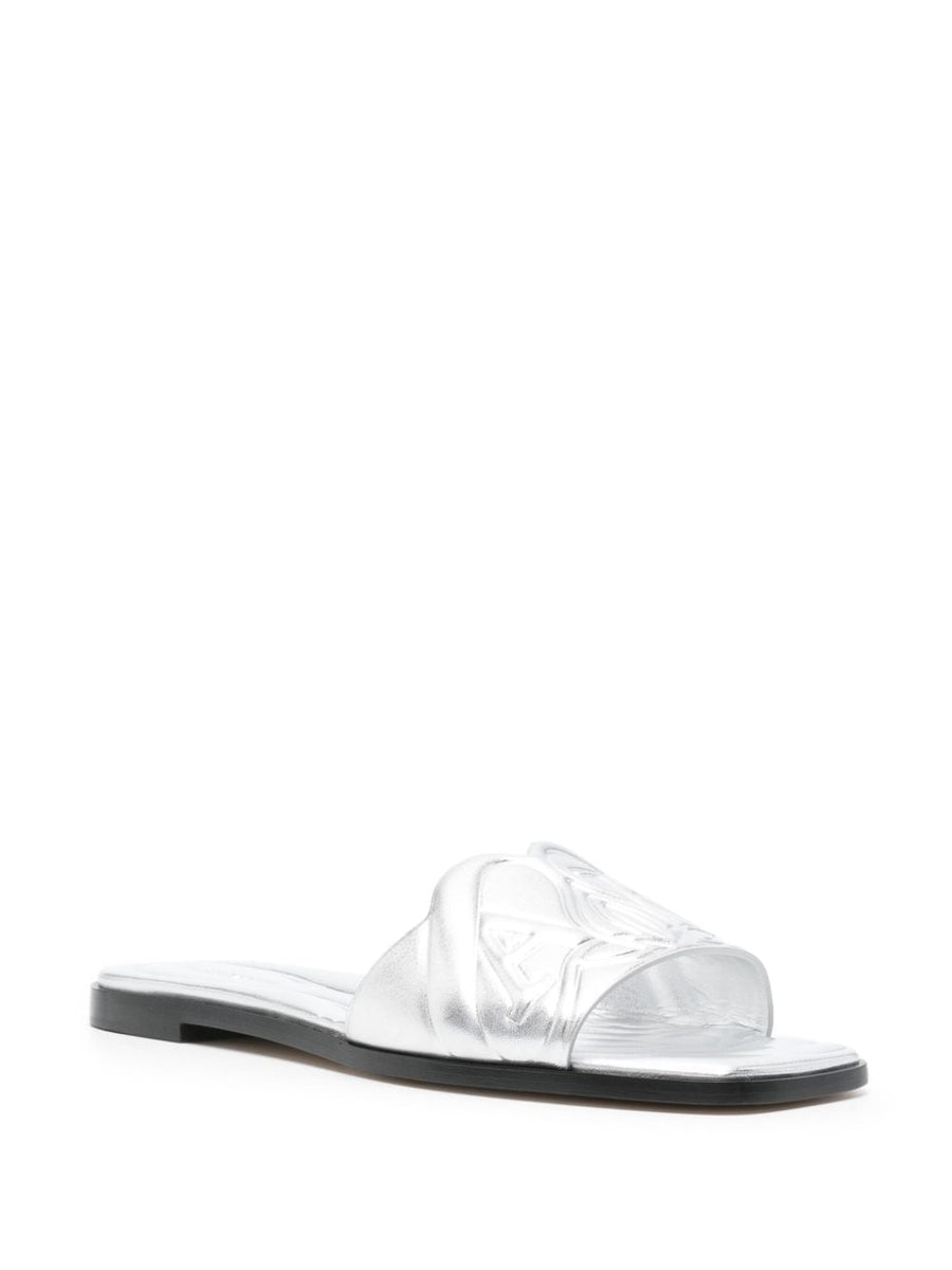 Alexander McQueen Shoes? Alexander Mcqueen Women Seal Leather Sandals Luxury Lifestyle Designer Footwear
