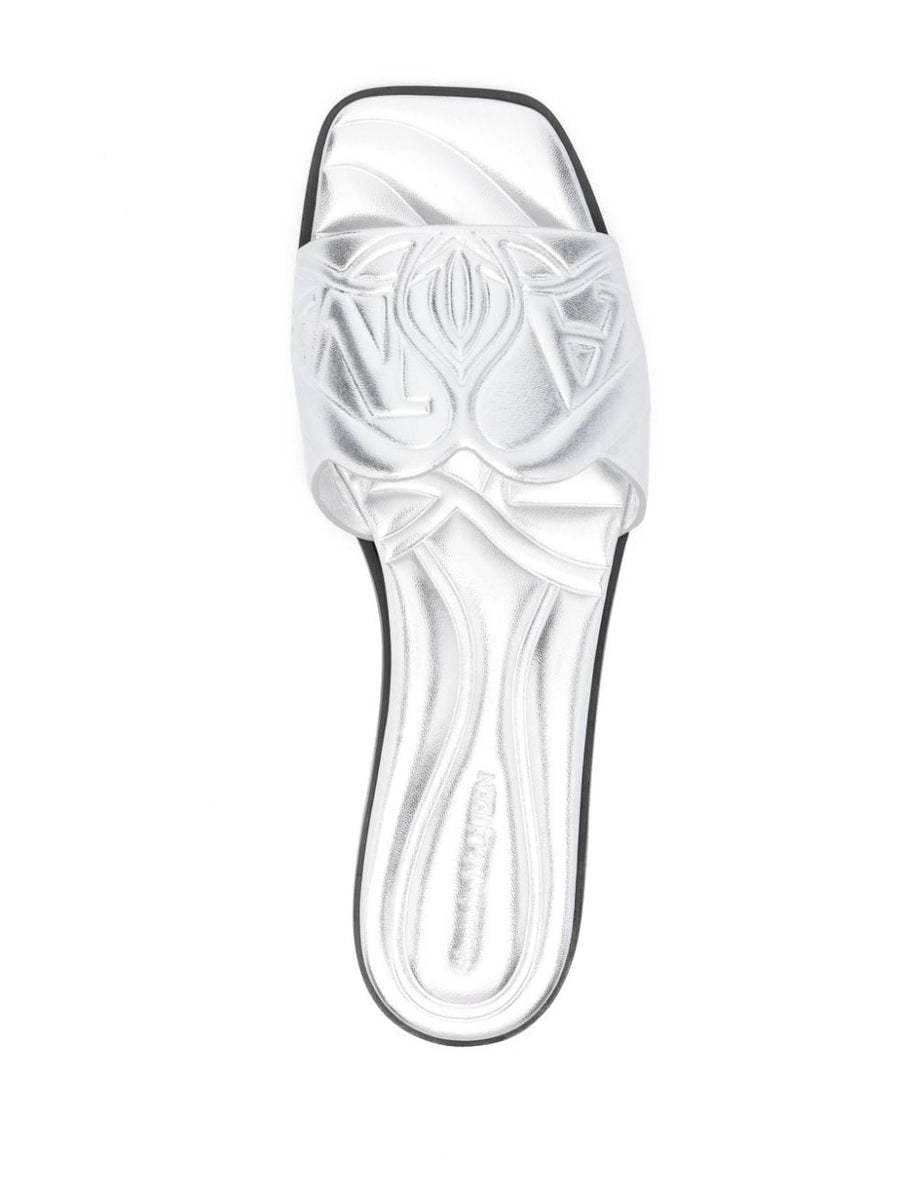 Alexander McQueen Shoes? Alexander Mcqueen Women Seal Leather Sandals Luxury Lifestyle Designer Footwear