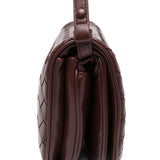 Close-up of Bottega Veneta miscellaneous hardware and fine stitching