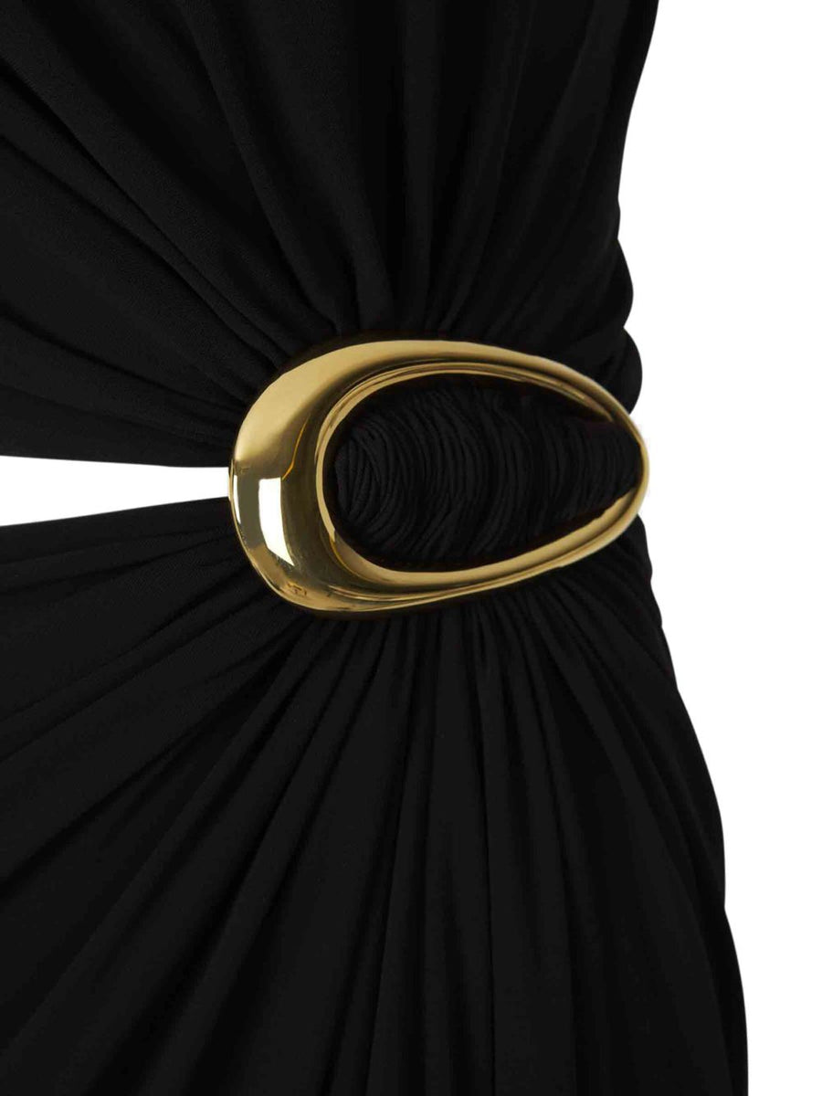 Bottega Veneta premium cocktail dresses detail and craftsmanship close-up