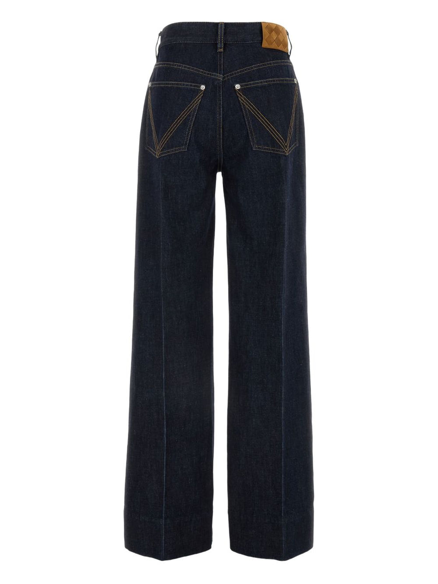 Bottega Veneta premium pants detail and craftsmanship close-up