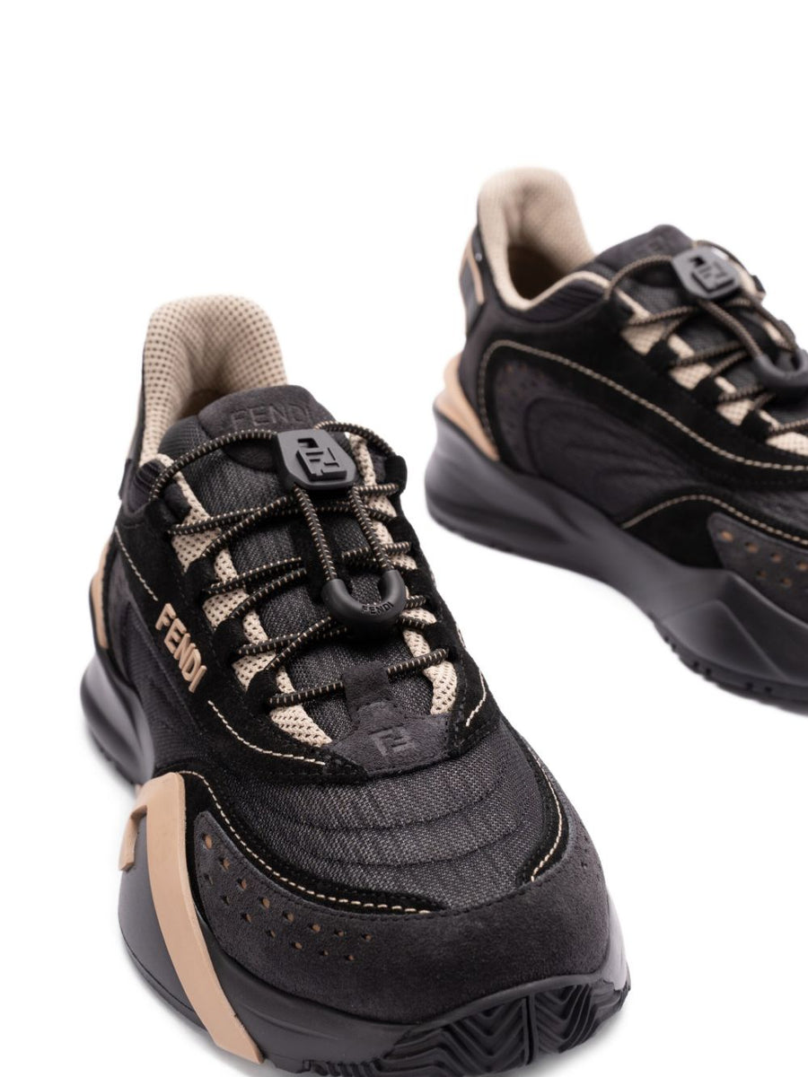 Fendi premium athletic detail and craftsmanship close-up