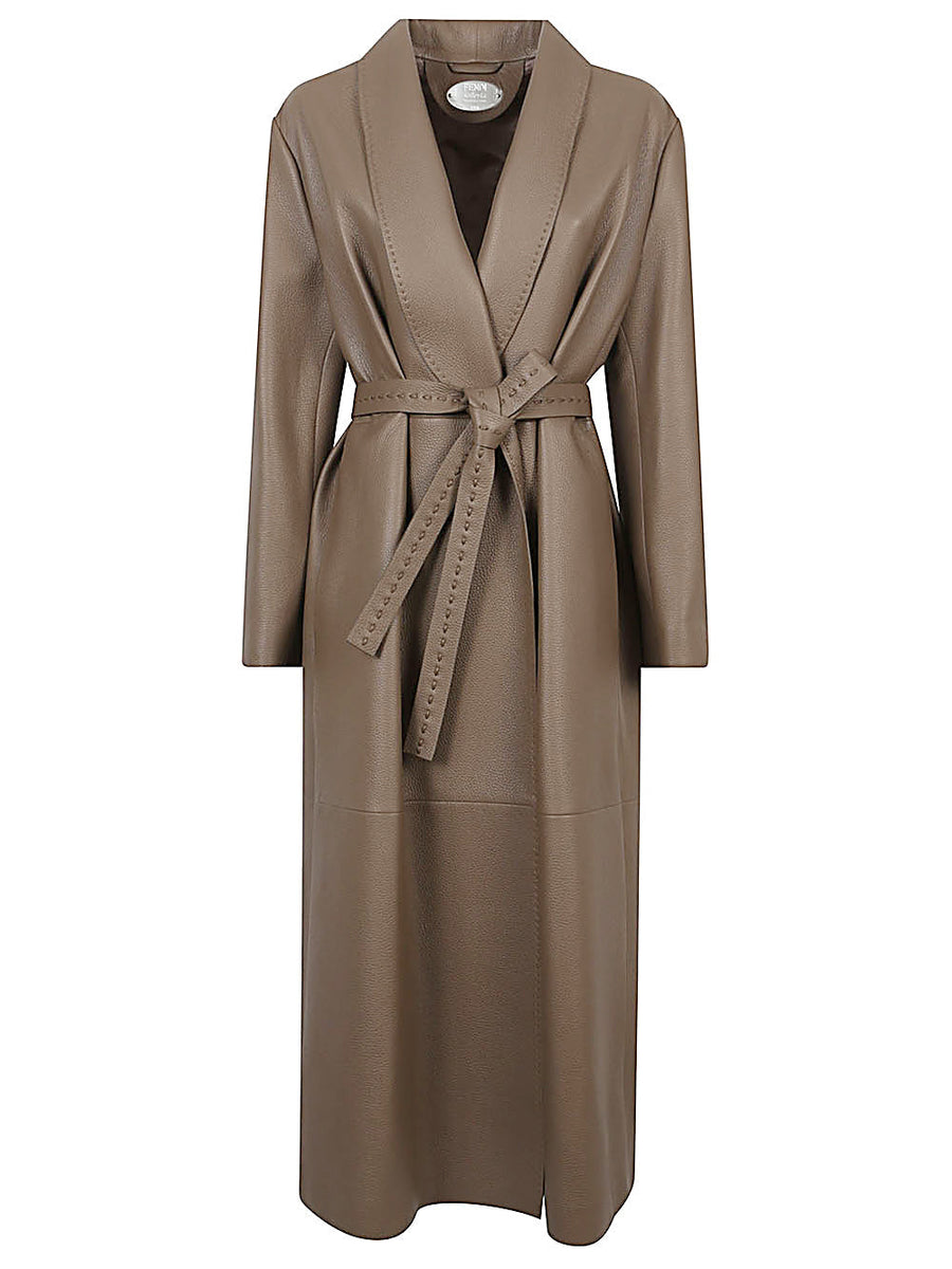 Fendi coats luxury designer piece front view