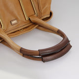 Belvarelle elegant leather Handbag top view
