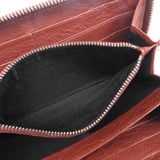 Balenciaga designer wallet leather closeup detail