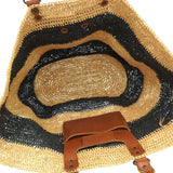 Balenciaga authentic luxury handbag raffia craftsmanship