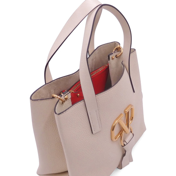 Bags? Vring Tote Bag White Elegant Everyday Designer Handbag