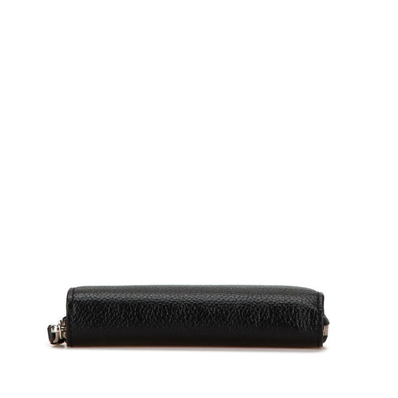 Balenciaga designer wallet leather closeup detail