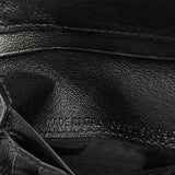 Balenciaga designer wallet leather closeup detail
