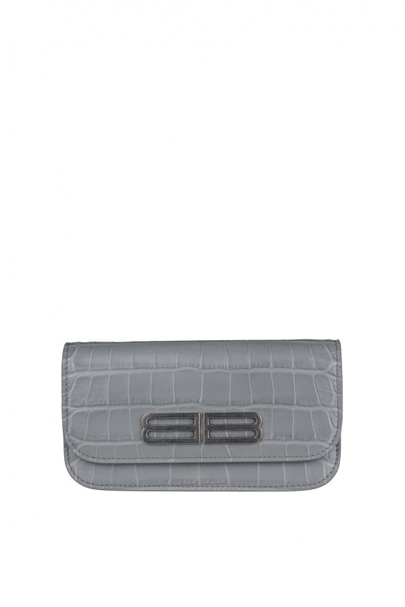 Balenciaga Wallets? Balenciaga Women Wallet Chain Gossip Premium Leather Designer Wallet