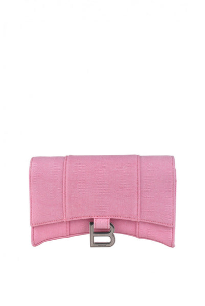 Balenciaga Wallets? Balenciaga Women Hourglass Wallet On Chain Compact Luxury Card Wallet
