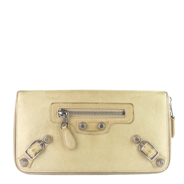 Balenciaga Long Zipper Agneau Leather Wallet — Luxury Leather Wallet