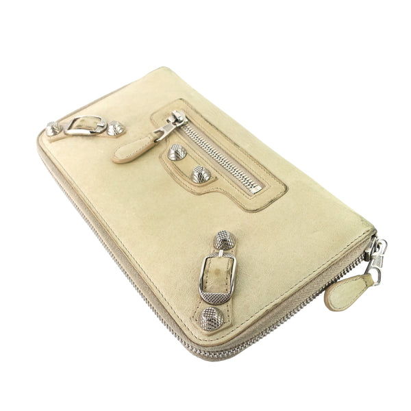 Balenciaga Long Zipper Agneau Leather Wallet — Luxury Leather Wallet