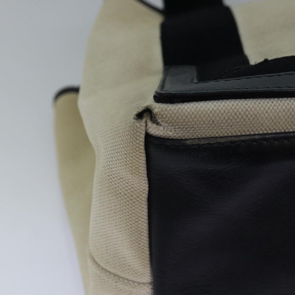 Balenciaga Navy Cabas S Hand Bag Canvas White Black 339933 | Luxury Canvas Tote Bag