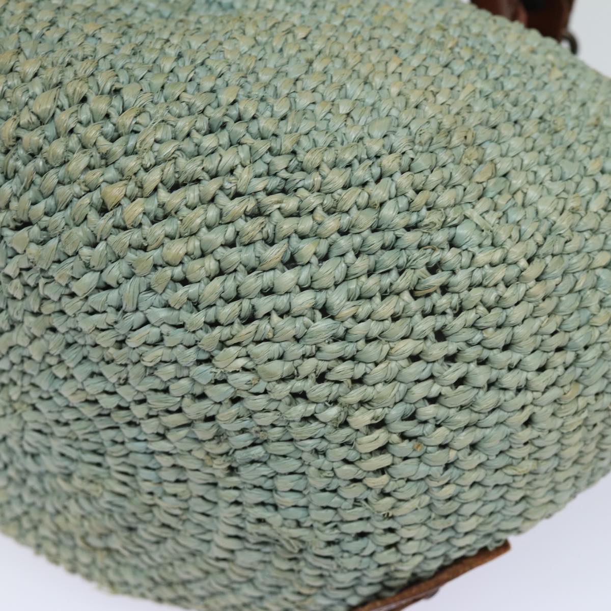 Balenciaga Hand Bag Raffia Blue 236741 | Designer Luxury Handbag