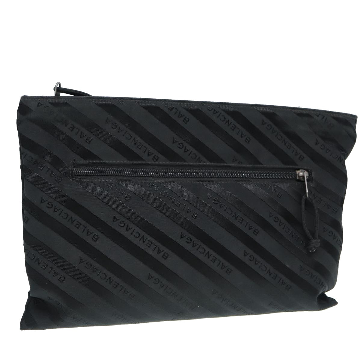 Balenciaga Explorer Clutch Bag Canvas Black 459745 — Designer Clutch Bag