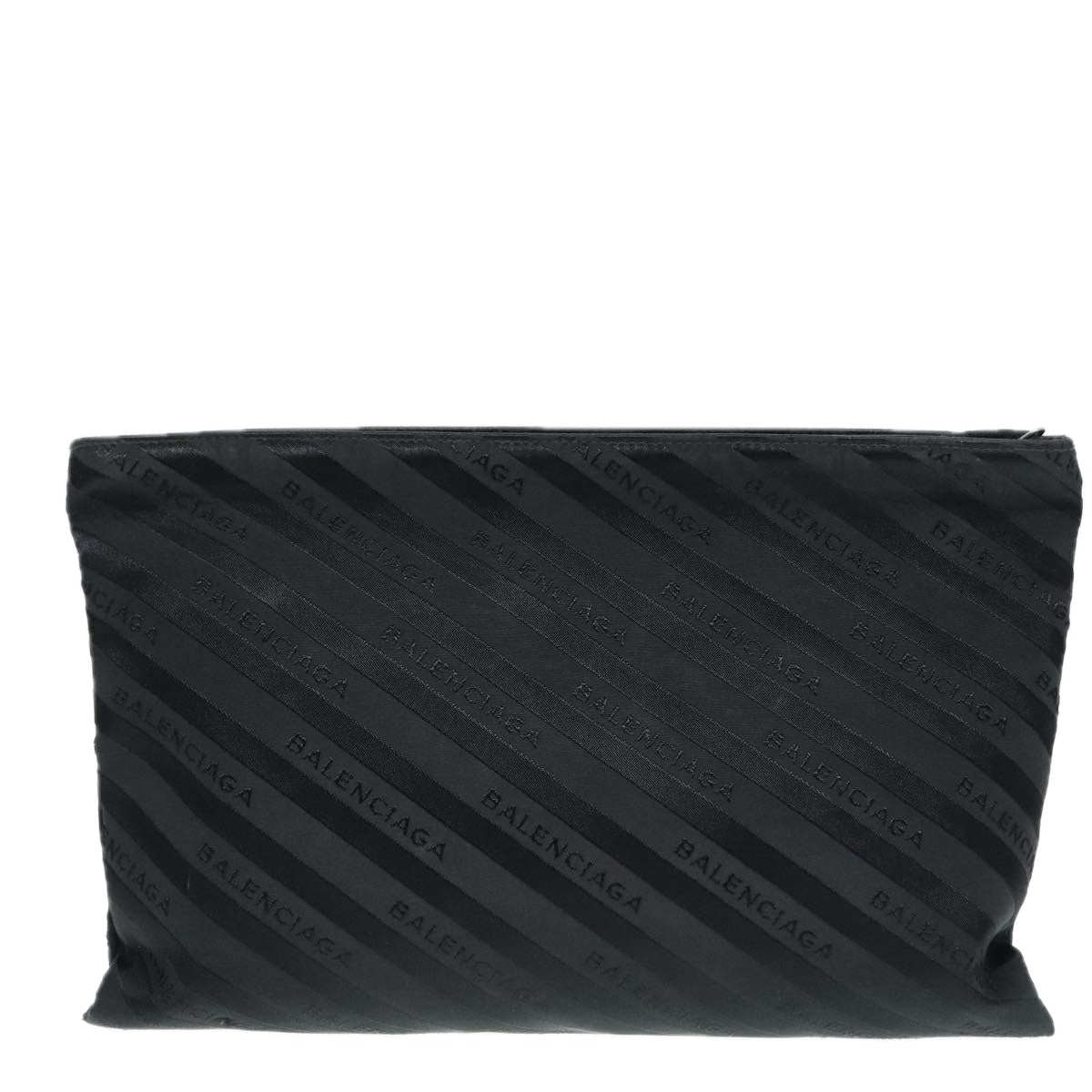 Balenciaga Explorer Clutch Bag Canvas Black 459745 — Designer Clutch Bag
