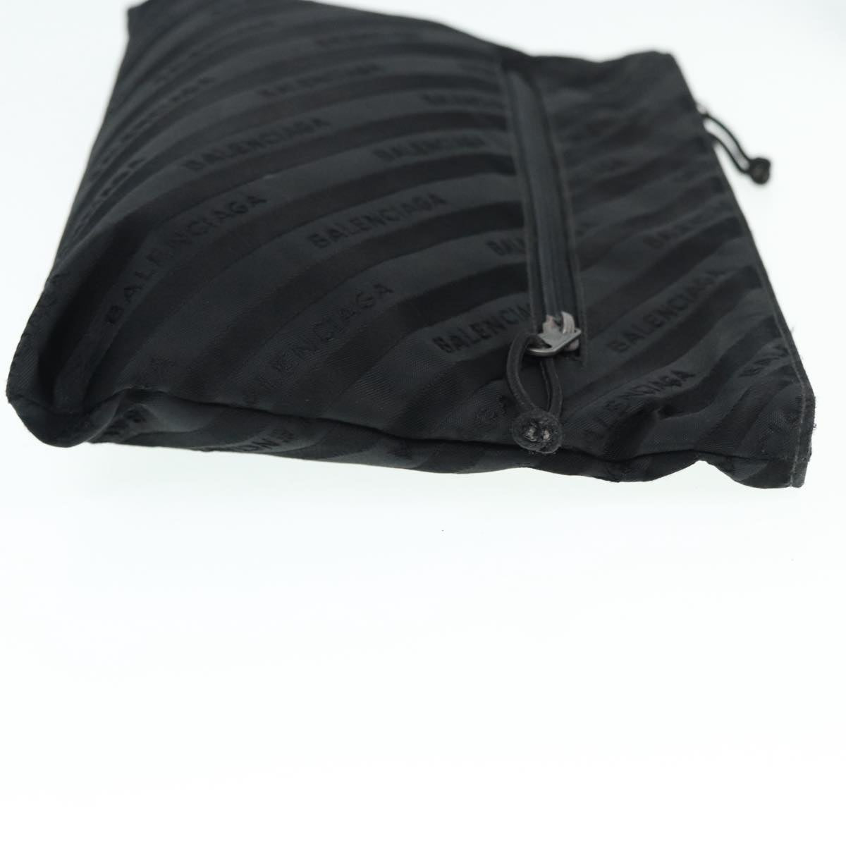 Balenciaga Explorer Clutch Bag Canvas Black 459745 — Designer Clutch Bag