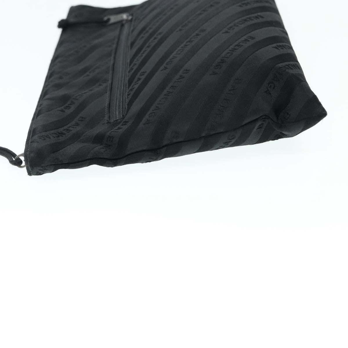 Balenciaga Explorer Clutch Bag Canvas Black 459745 — Designer Clutch Bag