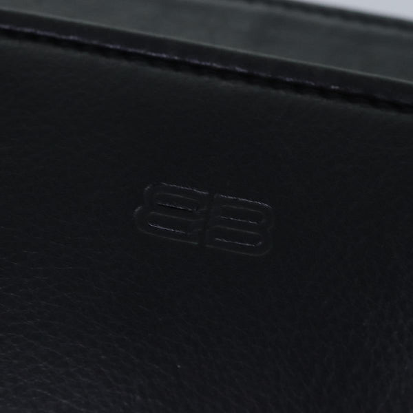 Balenciaga Clutch Bag Leather Black Gold — Designer Clutch Bag