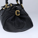Chloe designer handbag leather closeup detail