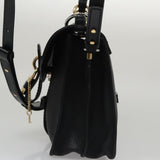 Chloe authentic luxury handbag Black leather craftsmanship