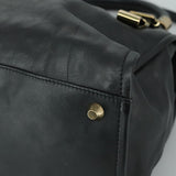 Morvenix elegant leather Handbag top view
