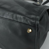 Morvenix elegant leather Handbag top view