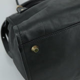 Morvenix elegant leather Handbag top view