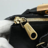 Morvenix elegant leather Handbag side view